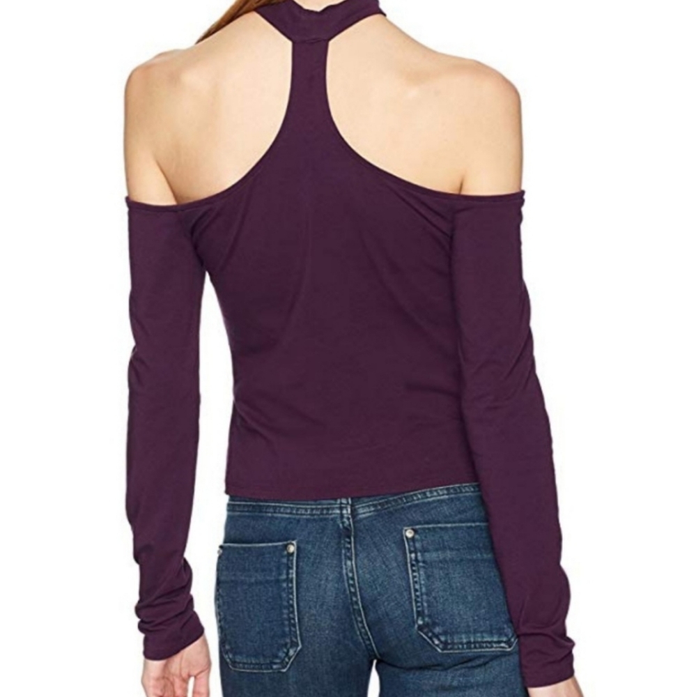 Guess Cold Shoulder Top Size Small - Picture 2 of 7